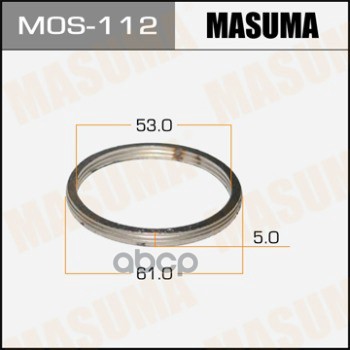 Кольцо глушителя Masuma MOS-112 970₽