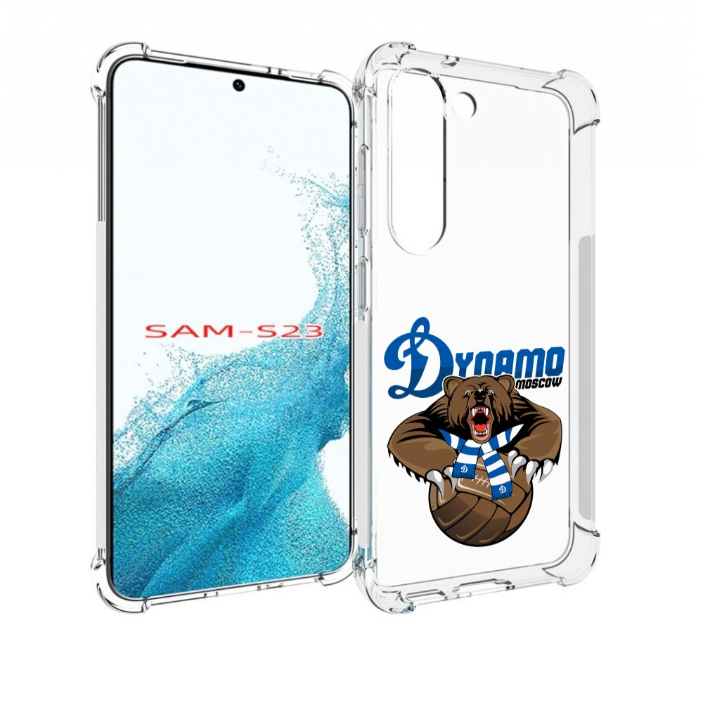 

Чехол MyPads ФК Динамо медведь для Samsung Galaxy S23, Прозрачный, Tocco