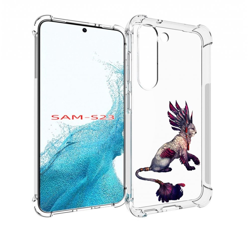 

Чехол MyPads волшебная-пума для Samsung Galaxy S23, Прозрачный, Tocco