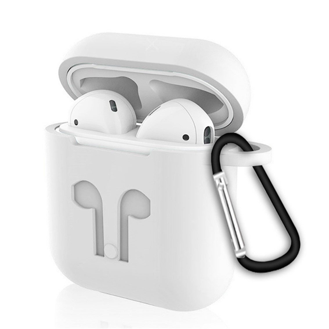 

Силиконовый чехол Devia Silicone Case для Apple AirPods, белый, Silicone Case