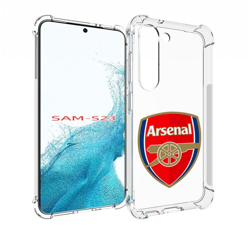 

Чехол MyPads ФК Арсенал логотип для Samsung Galaxy S23, Прозрачный, Tocco