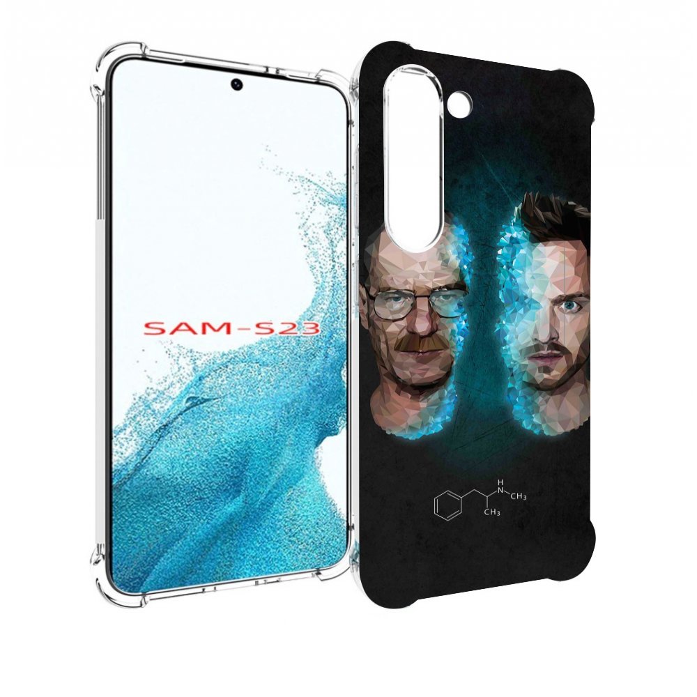 

Чехол MyPads во-все-тяжкие для Samsung Galaxy S23, Прозрачный, Tocco