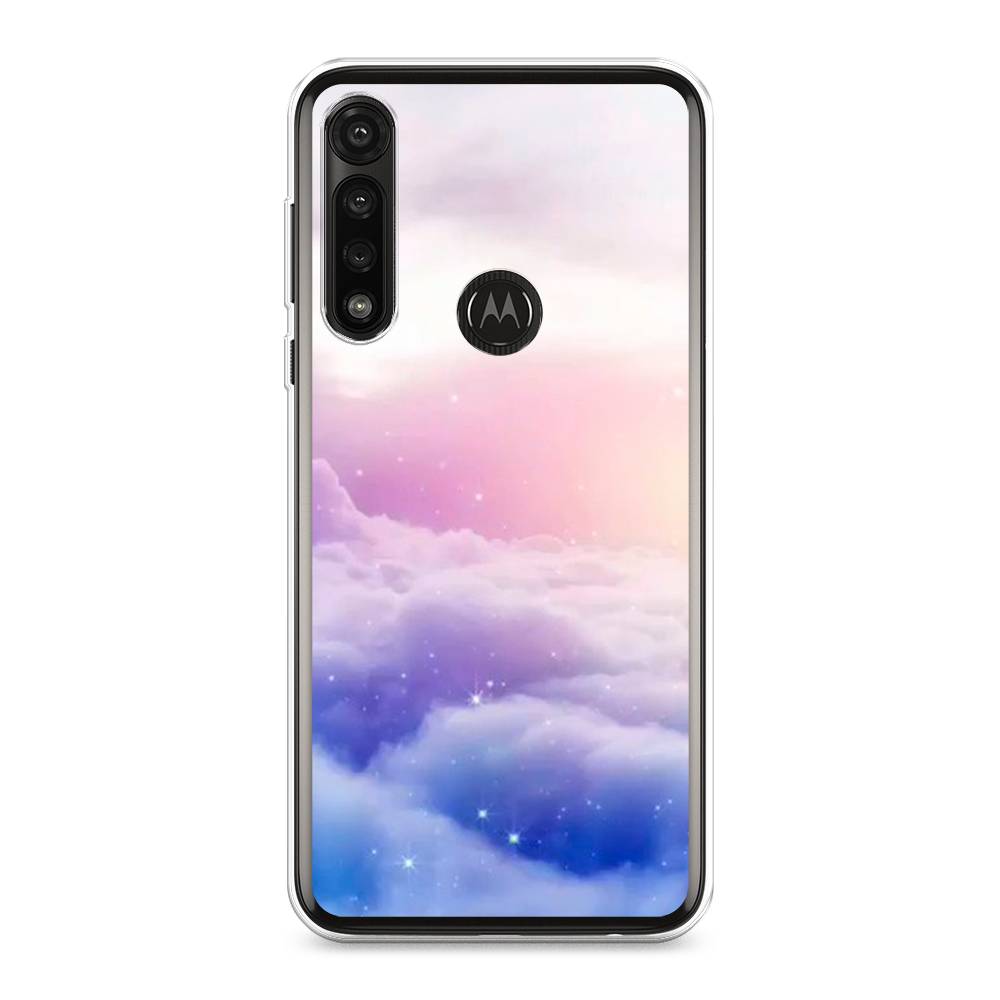 

Чехол на Motorola Moto G Power 2020 "Небеса", Голубой;белый;розовый, 242650-2