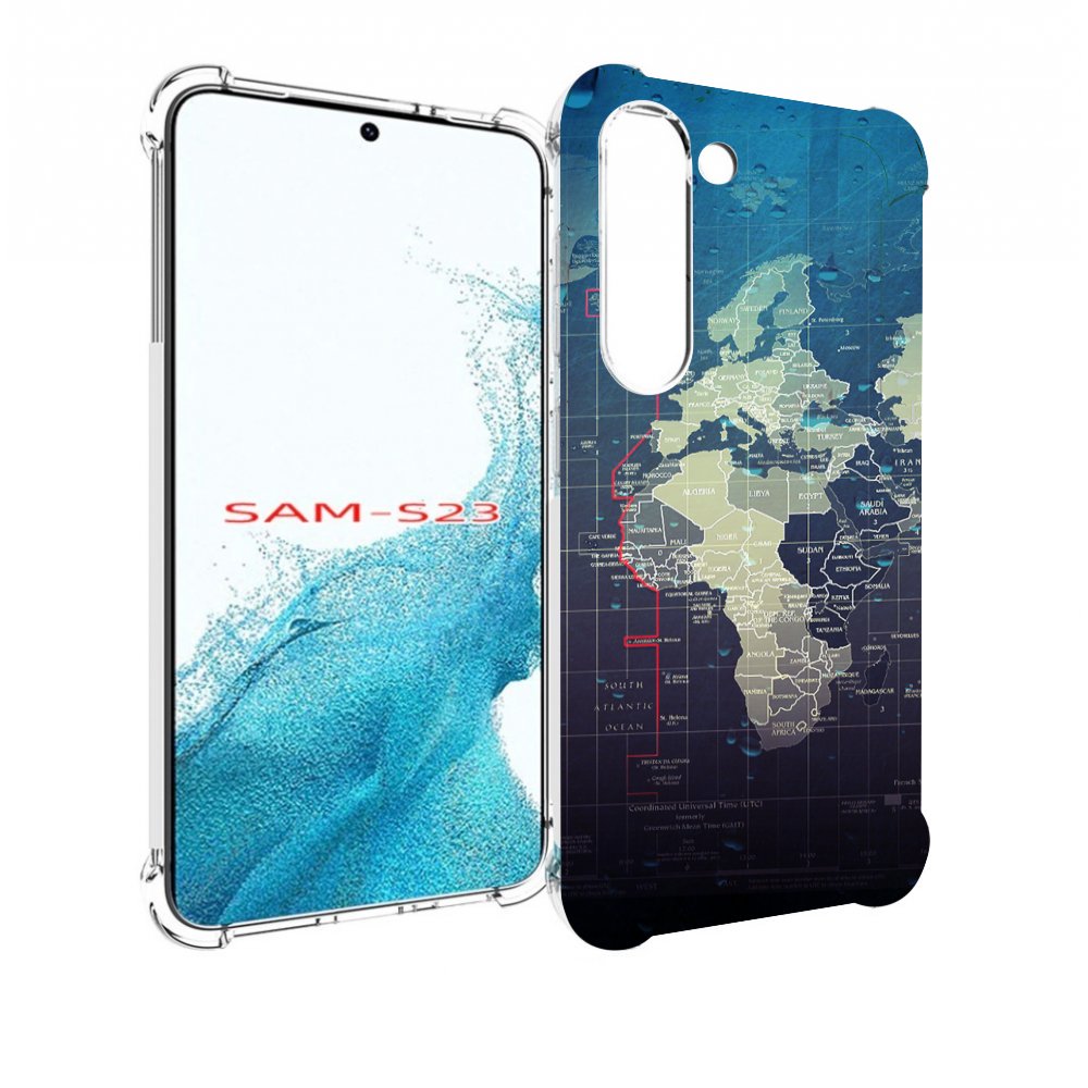 

Чехол MyPads бункер-анклава для Samsung Galaxy S23, Прозрачный, Tocco