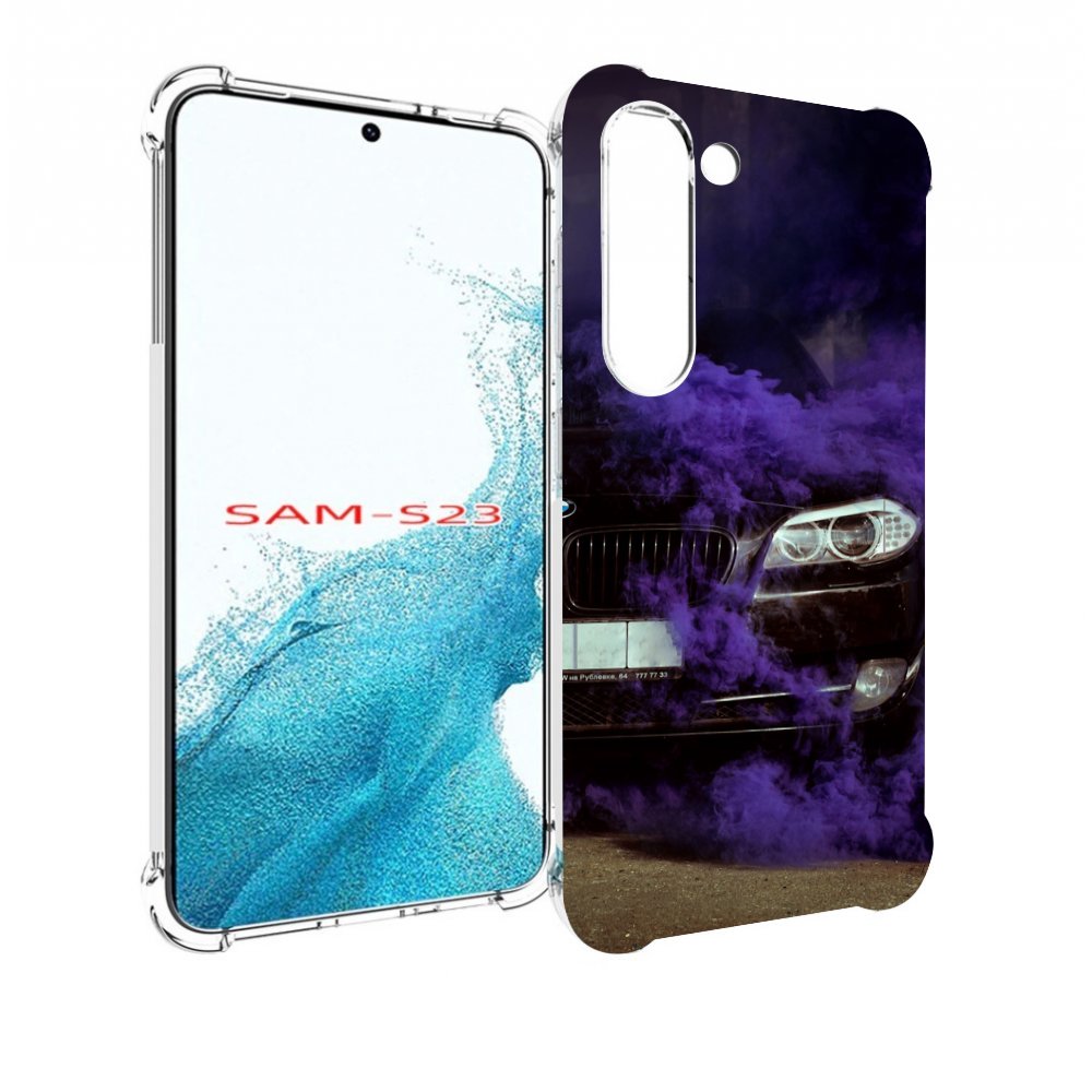 

Чехол MyPads бмв-с-фиолетовым-дымом мужской для Samsung Galaxy S23, Прозрачный, Tocco