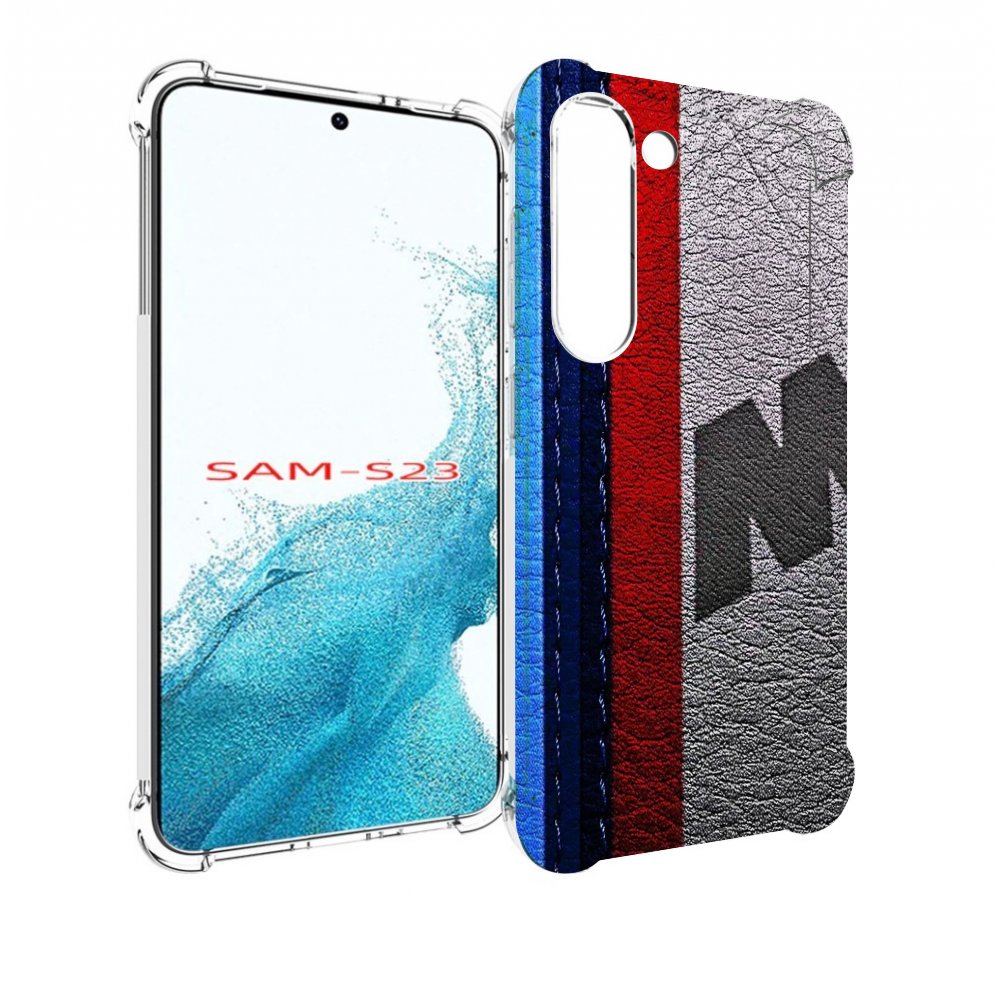 

Чехол MyPads бмв М мужской для Samsung Galaxy S23, Прозрачный, Tocco