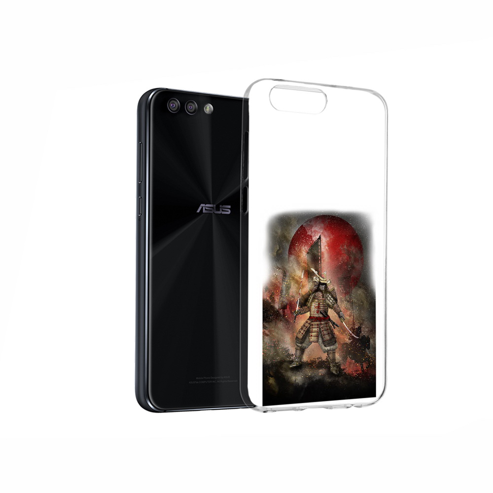 

Чехол MyPads Tocco для Asus ZenFone 4 китайскийвоин, Прозрачный, Tocco