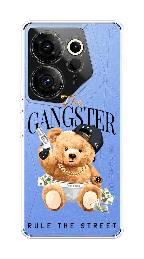 

Чехол на Tecno Camon 20 Premier "The Gangster", Бежевый;серый;черный, 304250-6