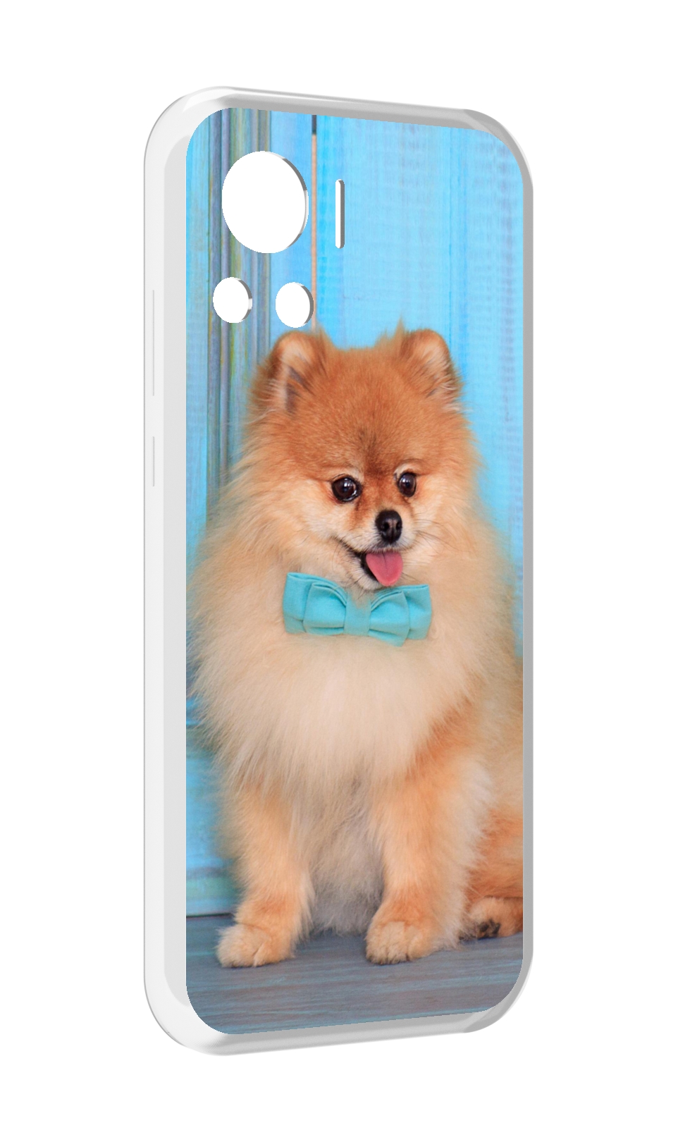 

Чехол MyPads померанскии шпиц для Motorola Edge 30 Ultra, Прозрачный, Tocco