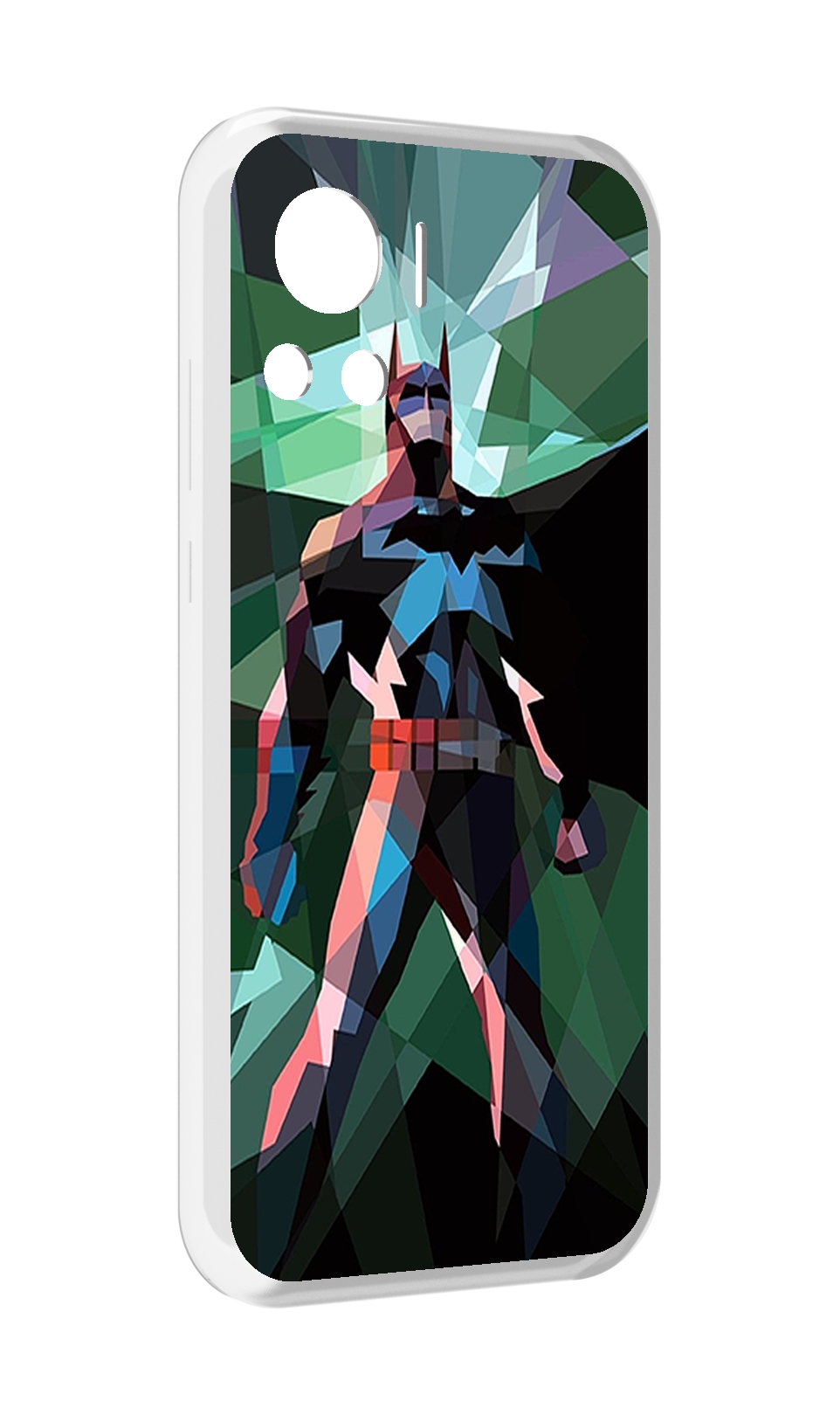 

Чехол MyPads полигональный-бэтмен-арт для Motorola Edge 30 Ultra, Прозрачный, Tocco