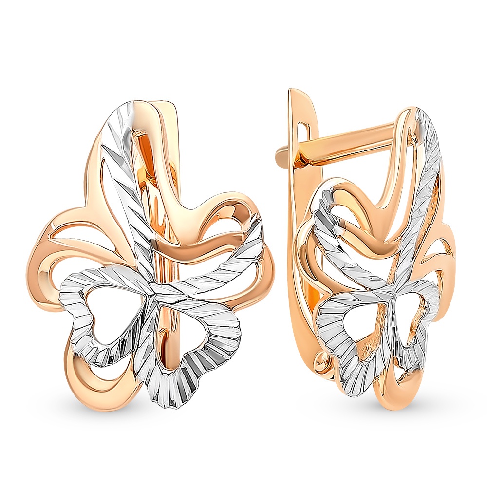 

Серьги из красного золота 585Gold 499000101, 499000101