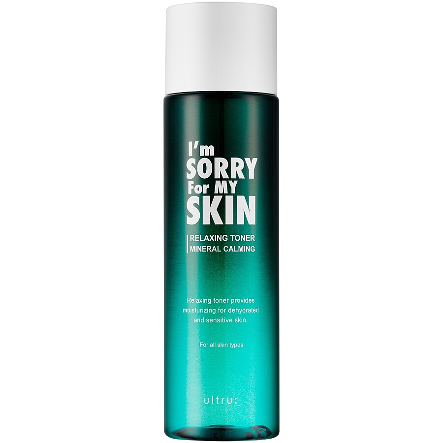 

Тоник для лица Ultru "I'm Sorry for My Skin. Relaxing Toner Mineral Calming", 200 мл