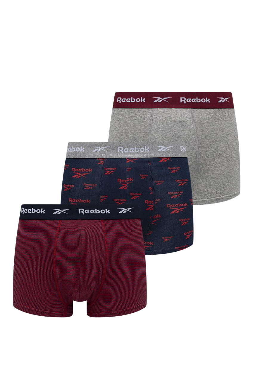 

Комплект трусов Reebok боксер, для мужчин, U5_F8400_RBK, серый, красный, XL, 3 шт., U5_F8400_RBK