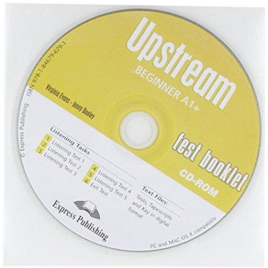 фото Книга upstream beginner a1+ test booklet cd-rom express publishing