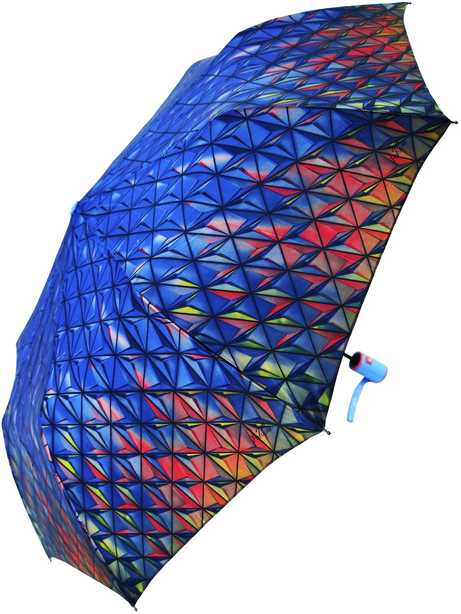 

Зонт женский Popular Umbrella 1289 светло-синий, 1289