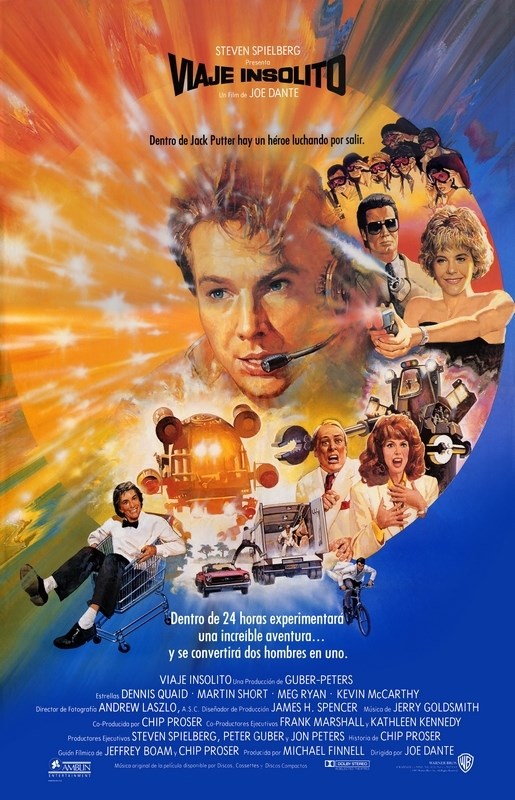 

Постер к фильму "Внутреннее пространство" (Innerspace) Оригинальный 68,6x104,1 см