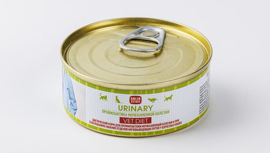 Влажный корм Solid Natura Urinary диетический для кошек 100 г