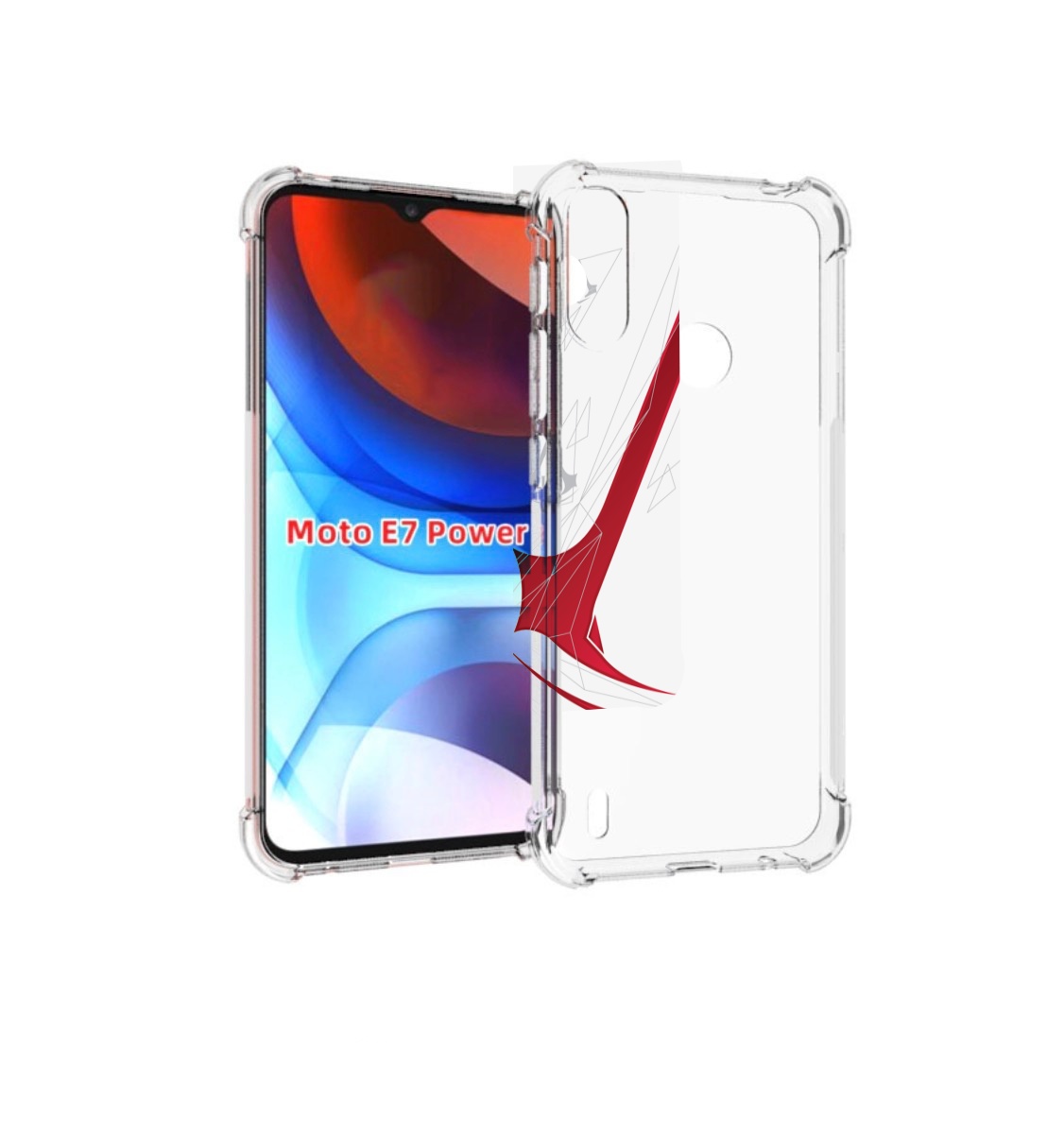 

Чехол MyPads ассасин-крид-знак для Motorola Moto E7 Power, Прозрачный, Tocco