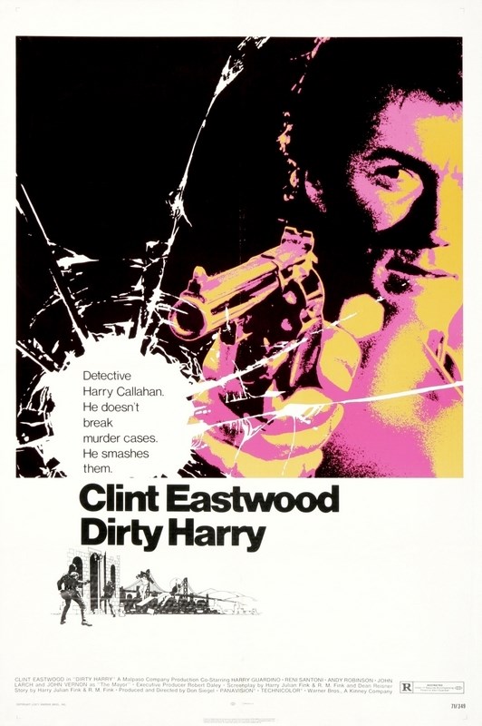 

Постер к фильму "Грязный Гарри" (Dirty Harry) A4