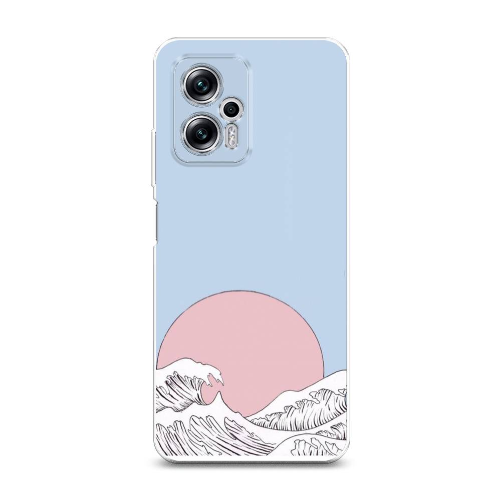

Чехол Awog на Poco X4 GT/Redmi Note 11T Pro/11T Pro Plus "Японское солнце", 315550-10