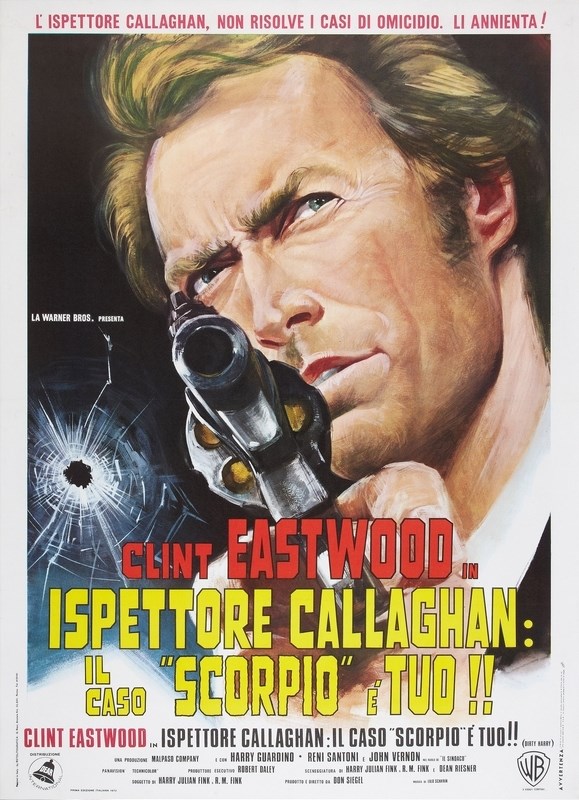 

Постер к фильму "Грязный Гарри" (Dirty Harry) Оригинальный 73,7x101,6 см