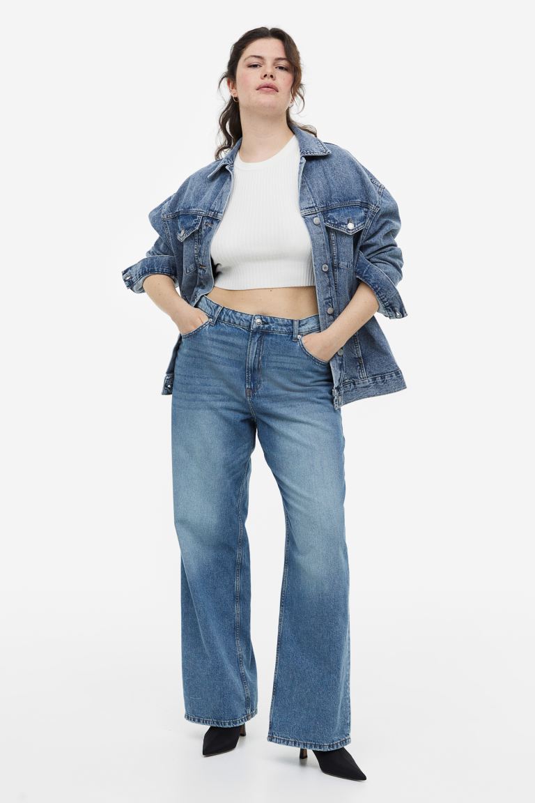 

Джинсы женские H&M 1143514001 синие 56 IT (доставка из-за рубежа), Синий, 1143514001