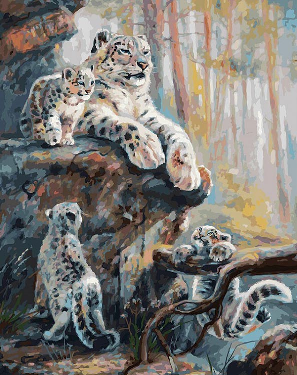 

Картина по номерам Белоснежка Тренировки, 40x50, Тренировки