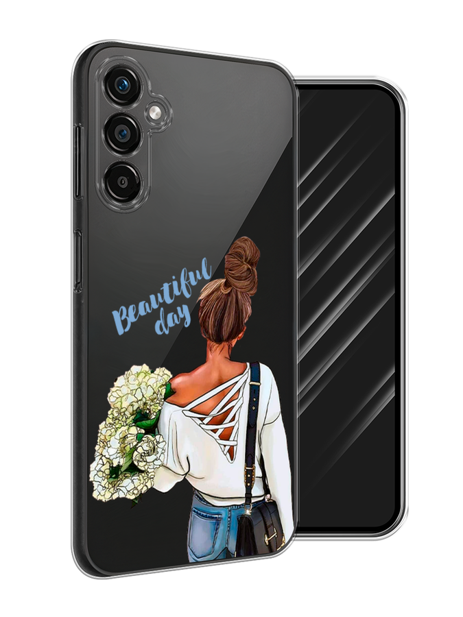 

Чехол Awog на Samsung Galaxy A25 5G "Beautiful day vector", Коричневый;белый;зеленый, 2108550-6