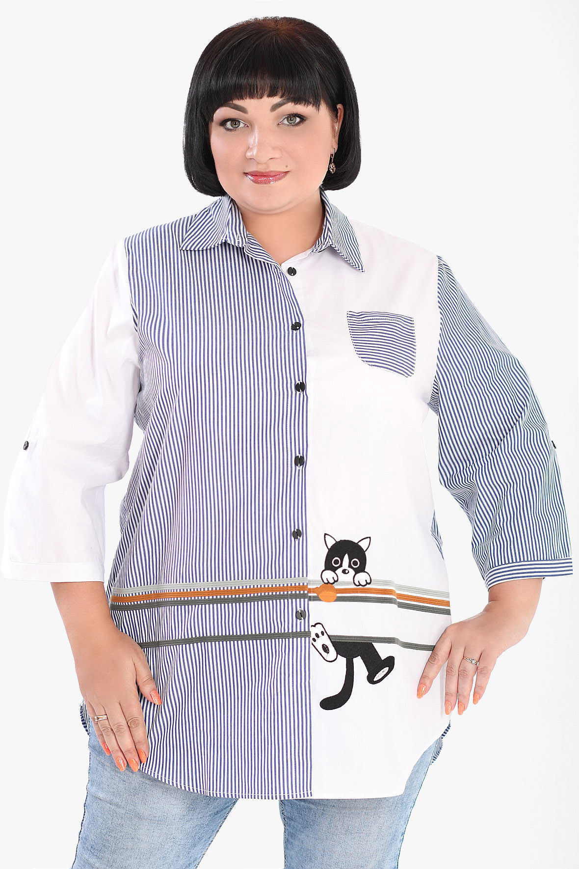 

Рубашка женская AlmondShop 20-26 ИММЕНС 8156.С1 белая 60 RU, 20-26 ИММЕНС 8156.С1