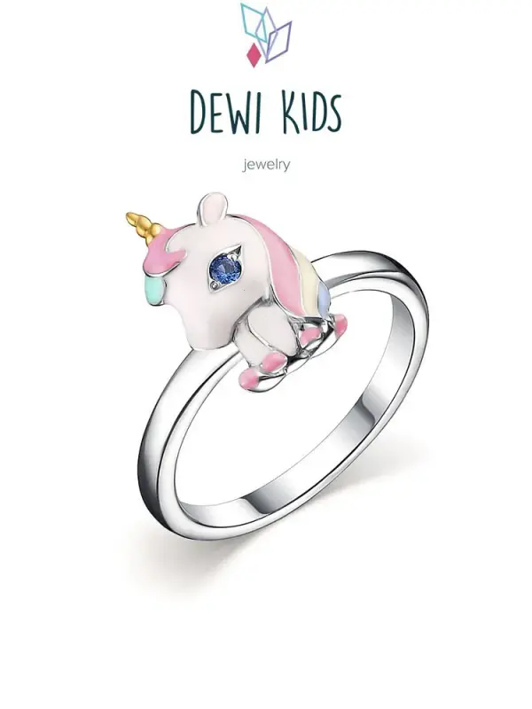 Кольцо из серебра р.13 DEWI KIDS 901012096, фианит