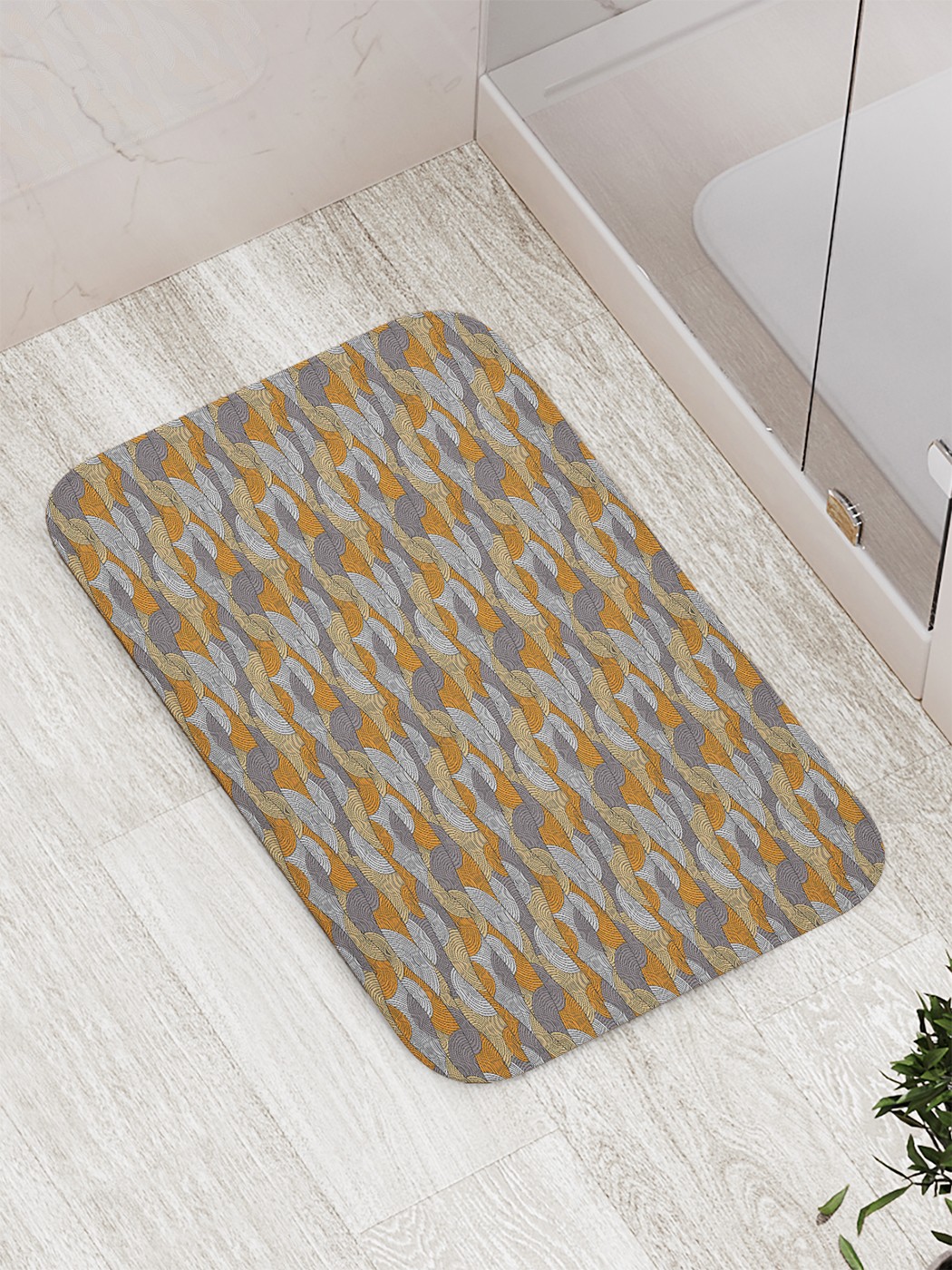 

Коврик противоскользящий для ванной, сауны, бассейна, 77х52 см bath_83313 JoyArty