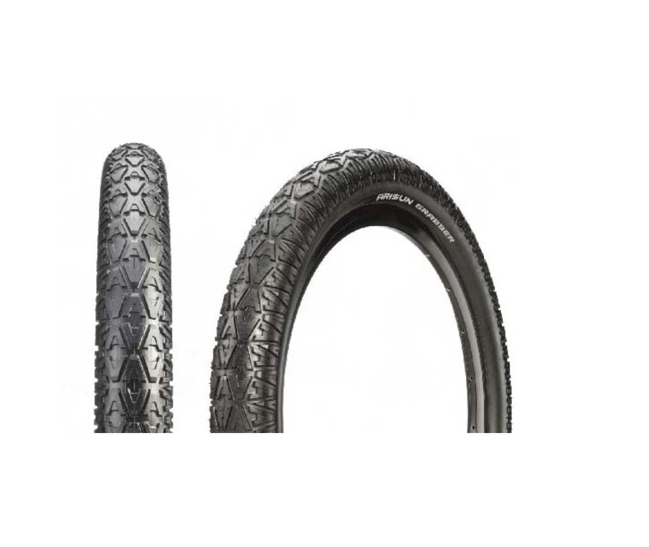 

Покрышка ARISUN 20"x 2.00 (52-406), BERM GRABBER, Wire, 60TPI, черная, Черный, Berm Grabber