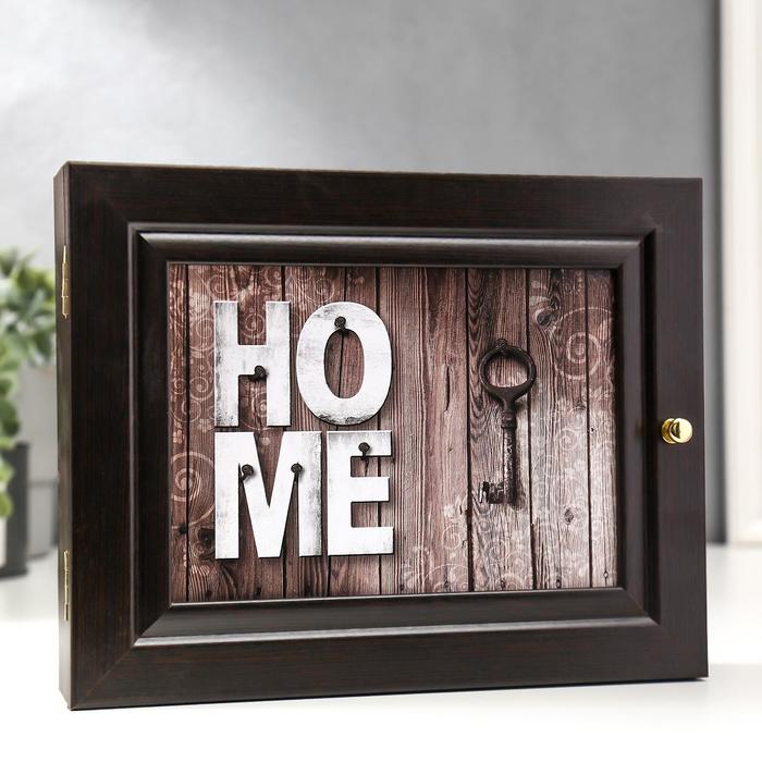 

Ключница "home 05" венге 19х24 см