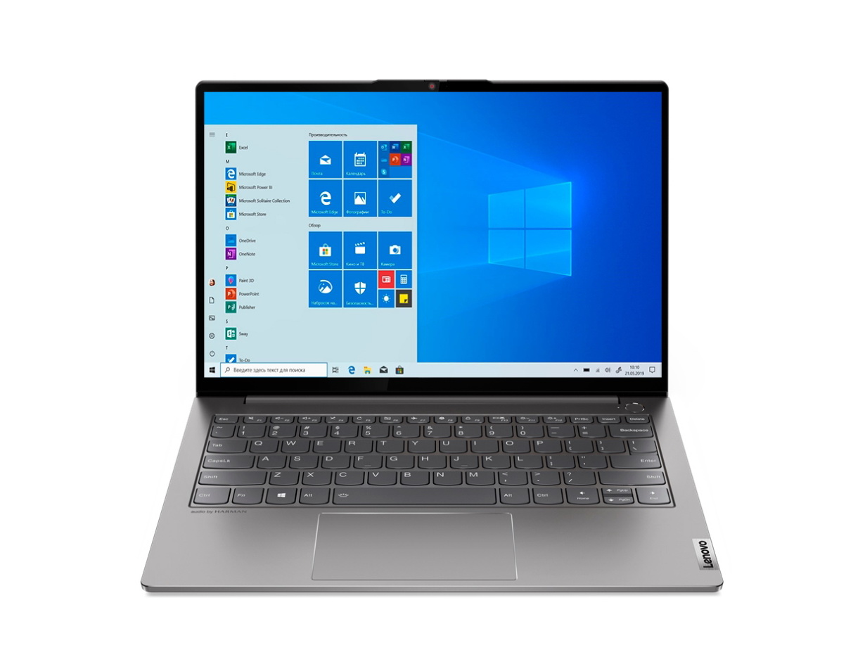 фото Ноутбук lenovo thinkbook 13s g2 itl gray (20v90036ru)