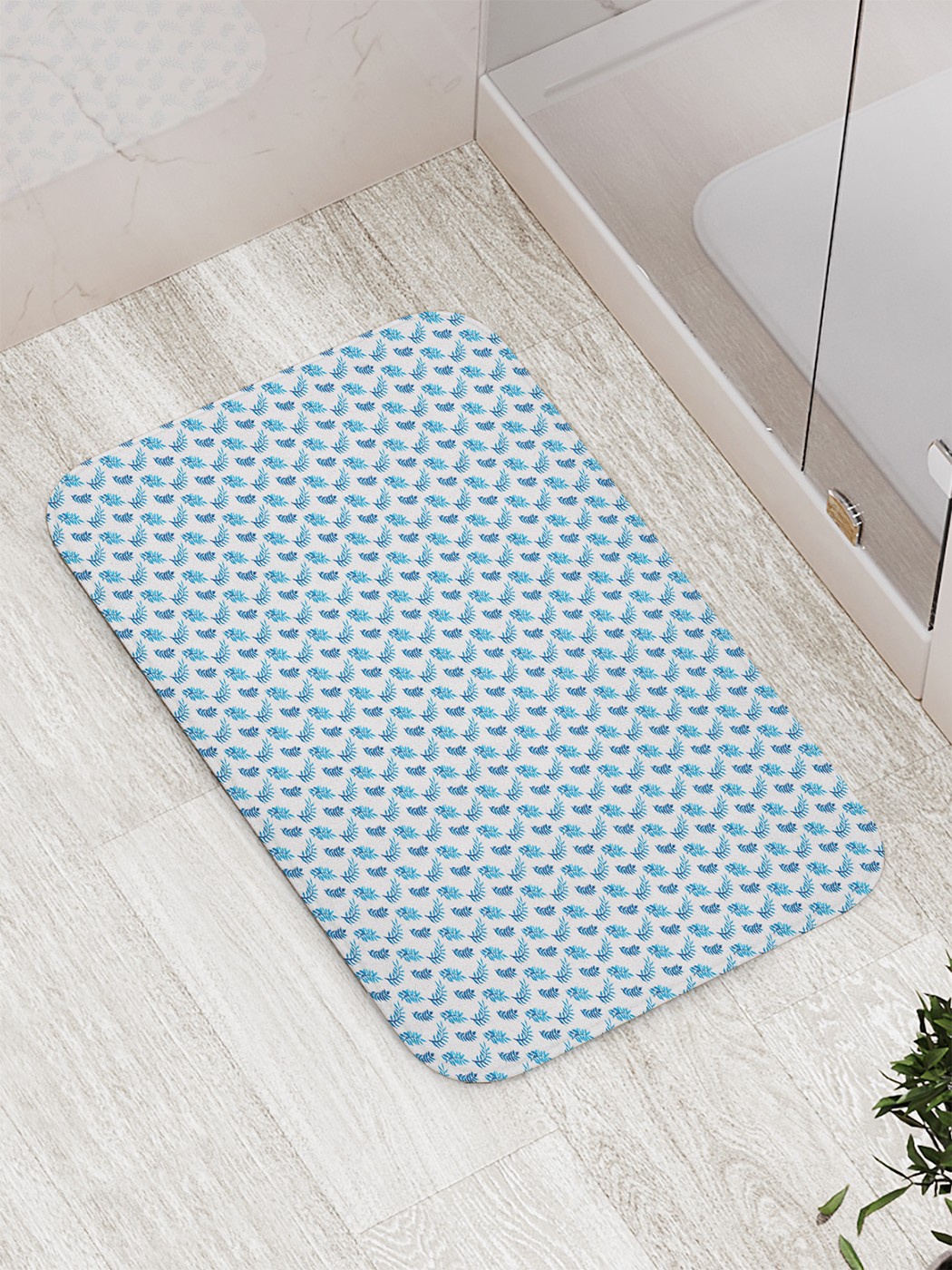 

Коврик противоскользящий для ванной, сауны, бассейна, 77х52 см bath_83206 JoyArty