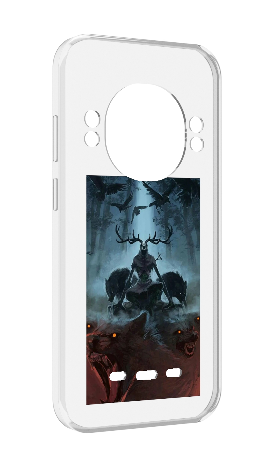 

Чехол MyPads лось демон для UleFone Power Armor 16 Pro, Прозрачный, Tocco