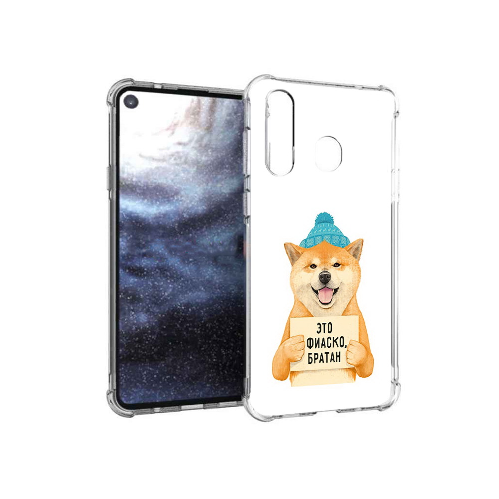 Чехол MyPads Tocco для Samsung Galaxy A8s фиаско (PT124633.501.656)