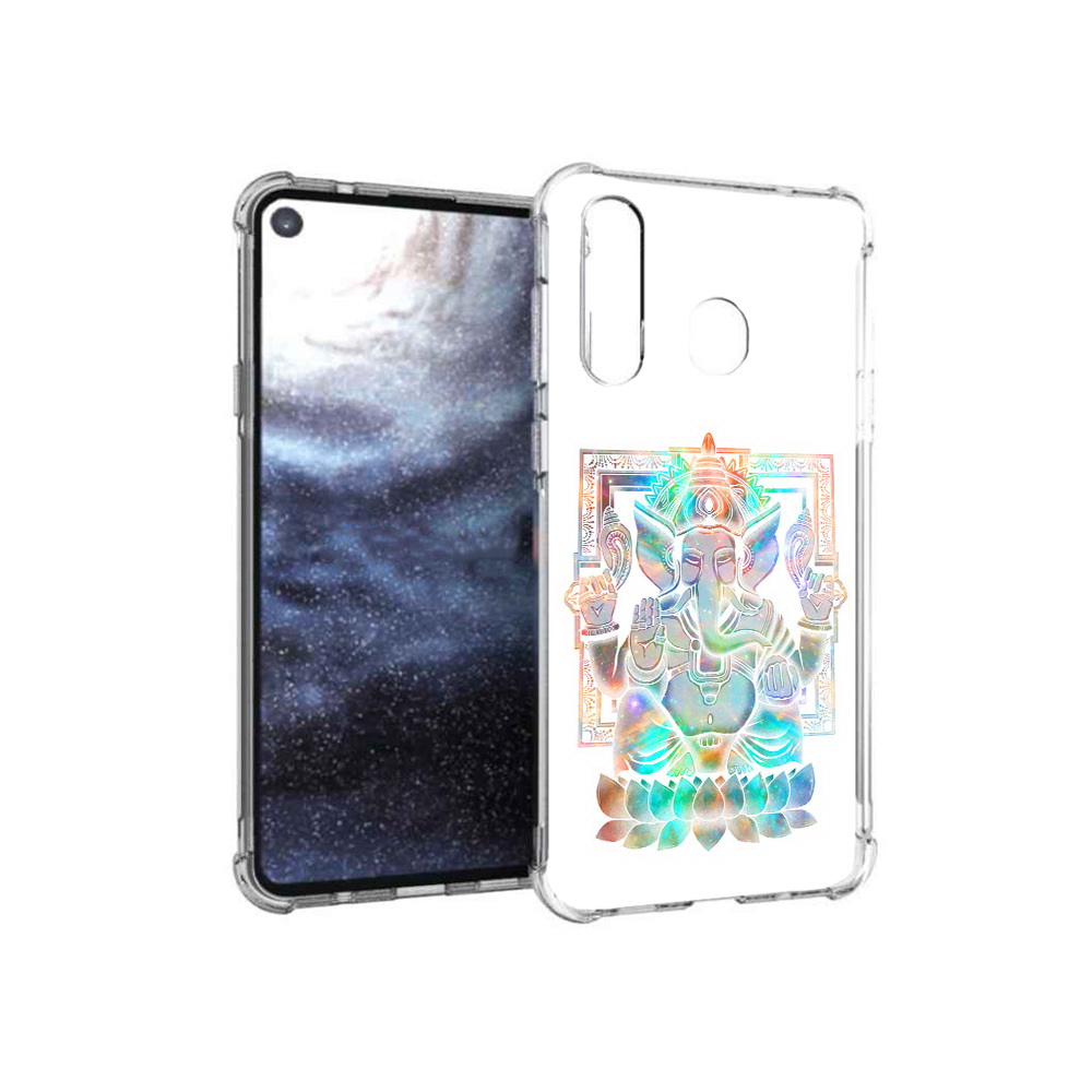 Чехол MyPads Tocco для Samsung Galaxy A8s умный слон (PT124633.501.654)