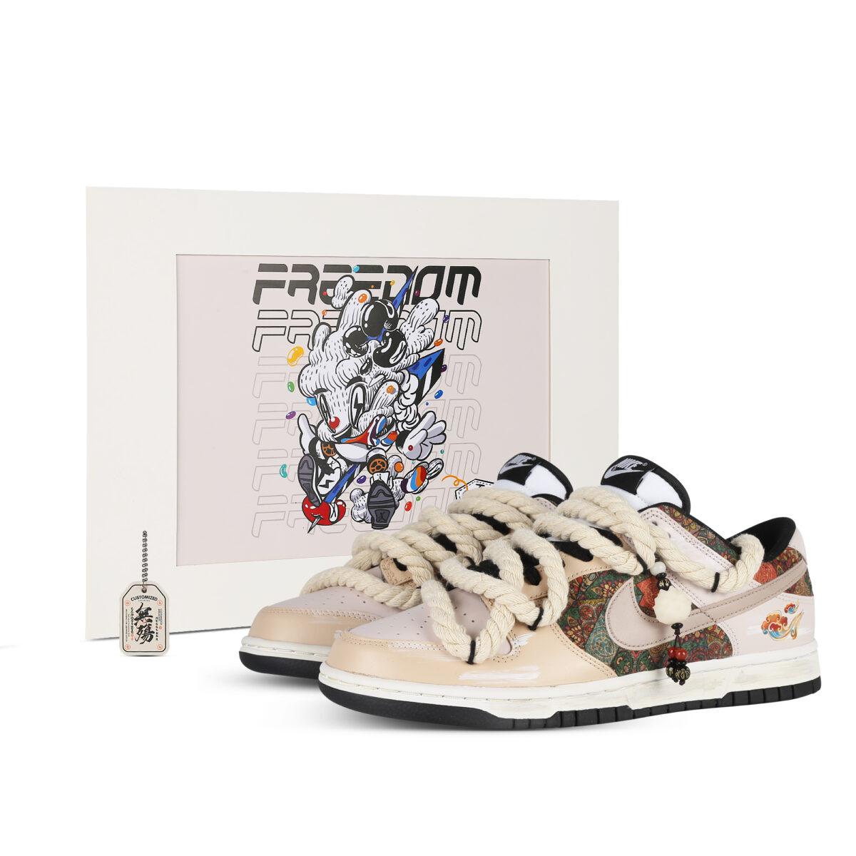

Кеды унисекс Nike Dunk Low разноцветные 42.5 EU, Разноцветный, Dunk Low