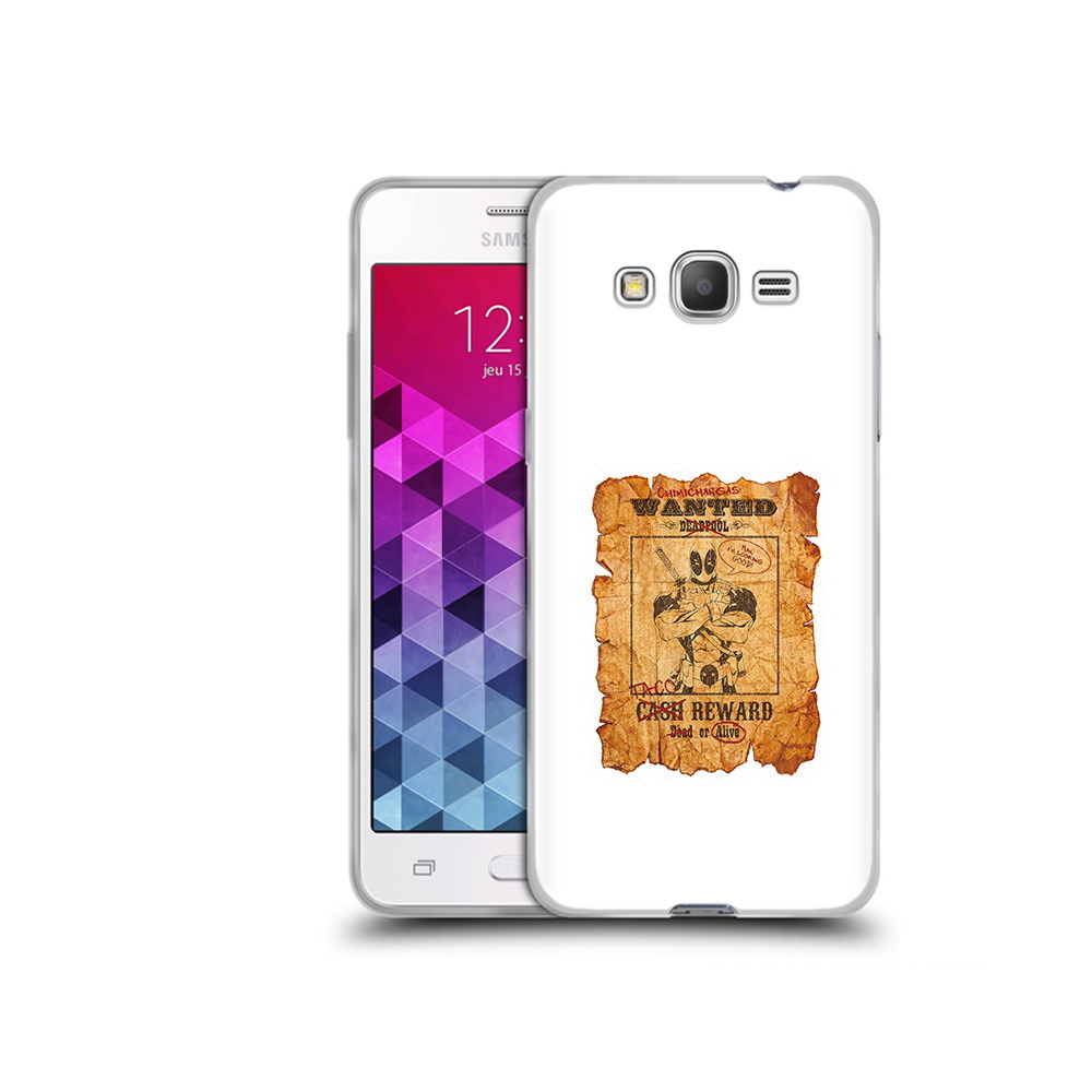 

Чехол MyPads Tocco для Samsung Galaxy Grand Prime дедпул, Прозрачный, Tocco