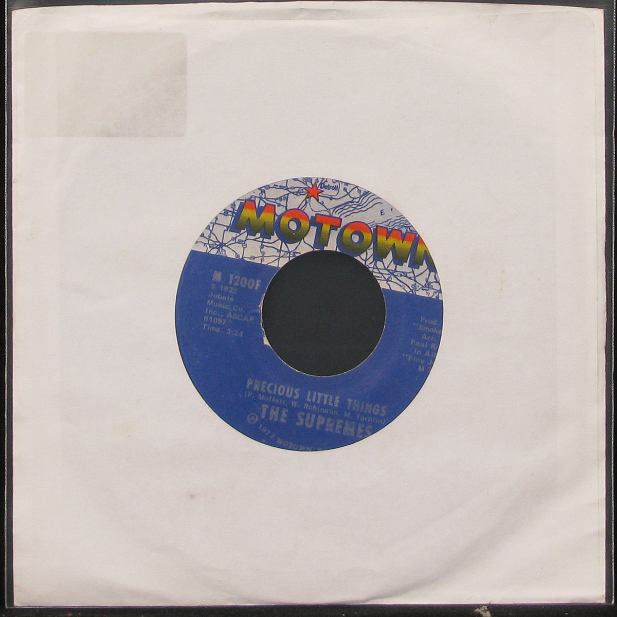 

LP Supremes - Automatically Sunshine / Precious Little Things (single) Motown (297281)