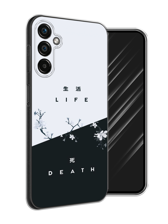 

Чехол Awog на Samsung Galaxy A25 5G "Life and death", Черный;серый, 2108550-7