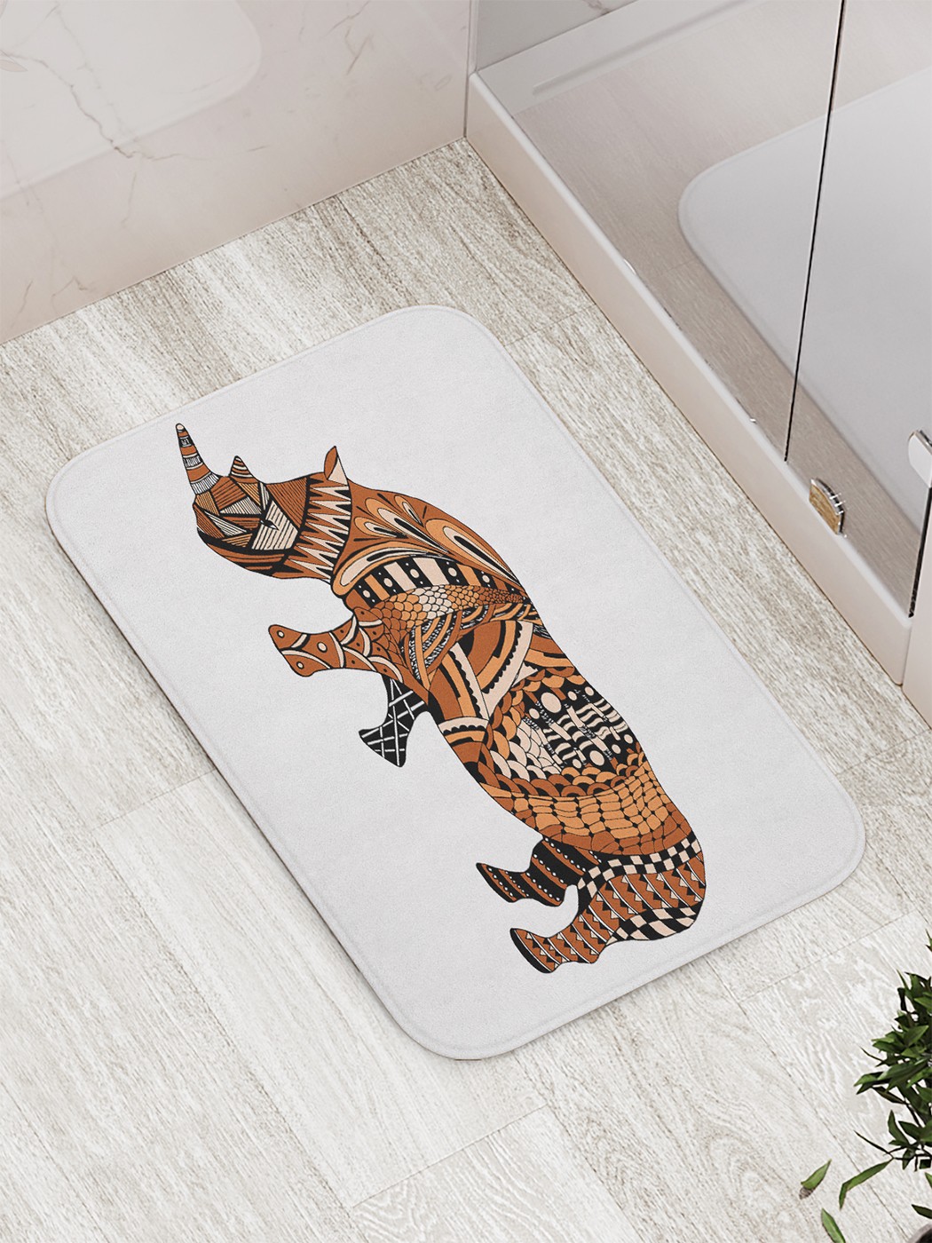 

Коврик противоскользящий для ванной, сауны, бассейна, 77х52 см bath_83071 JoyArty