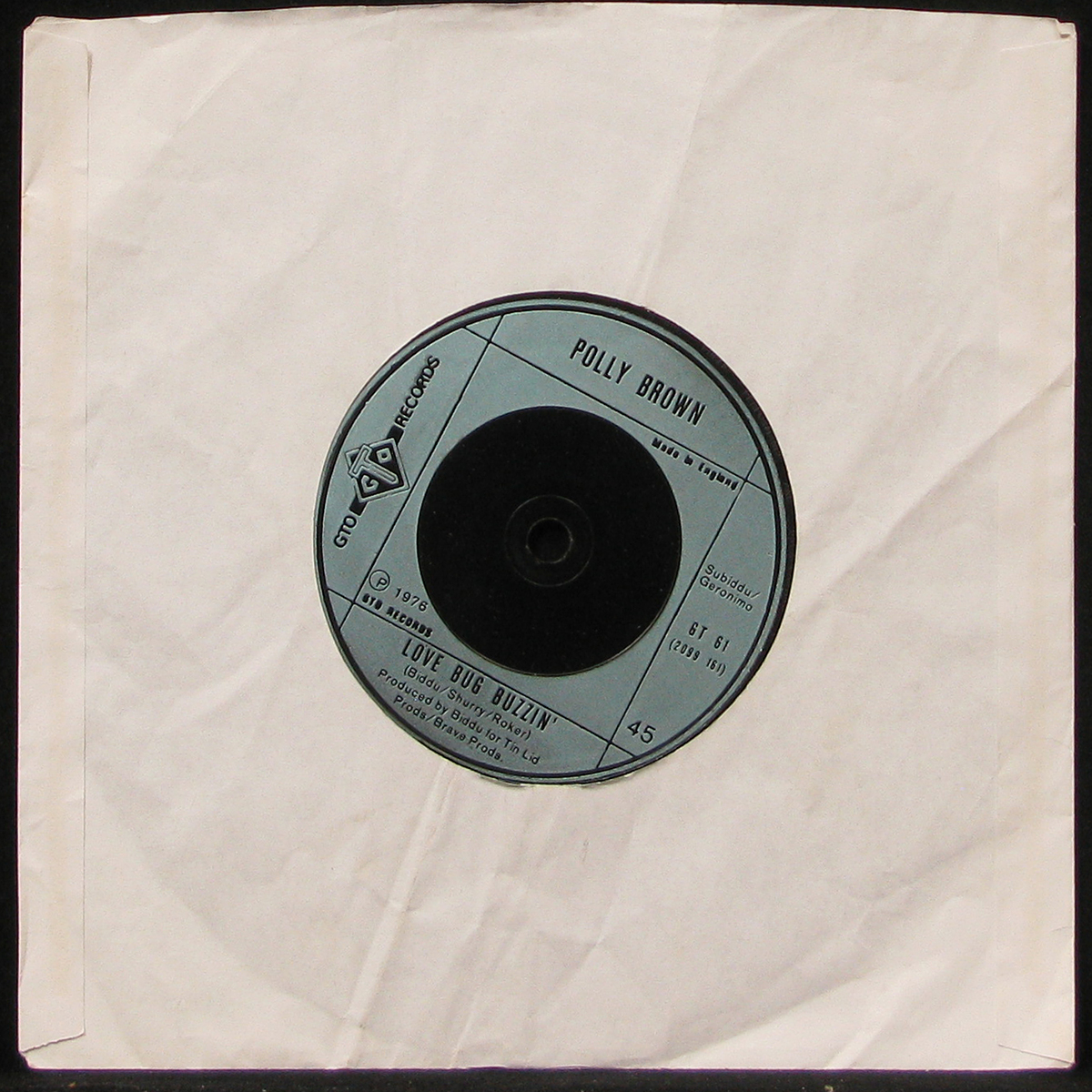 

LP Polly Brown - Love Bug (single) GTO (297031)