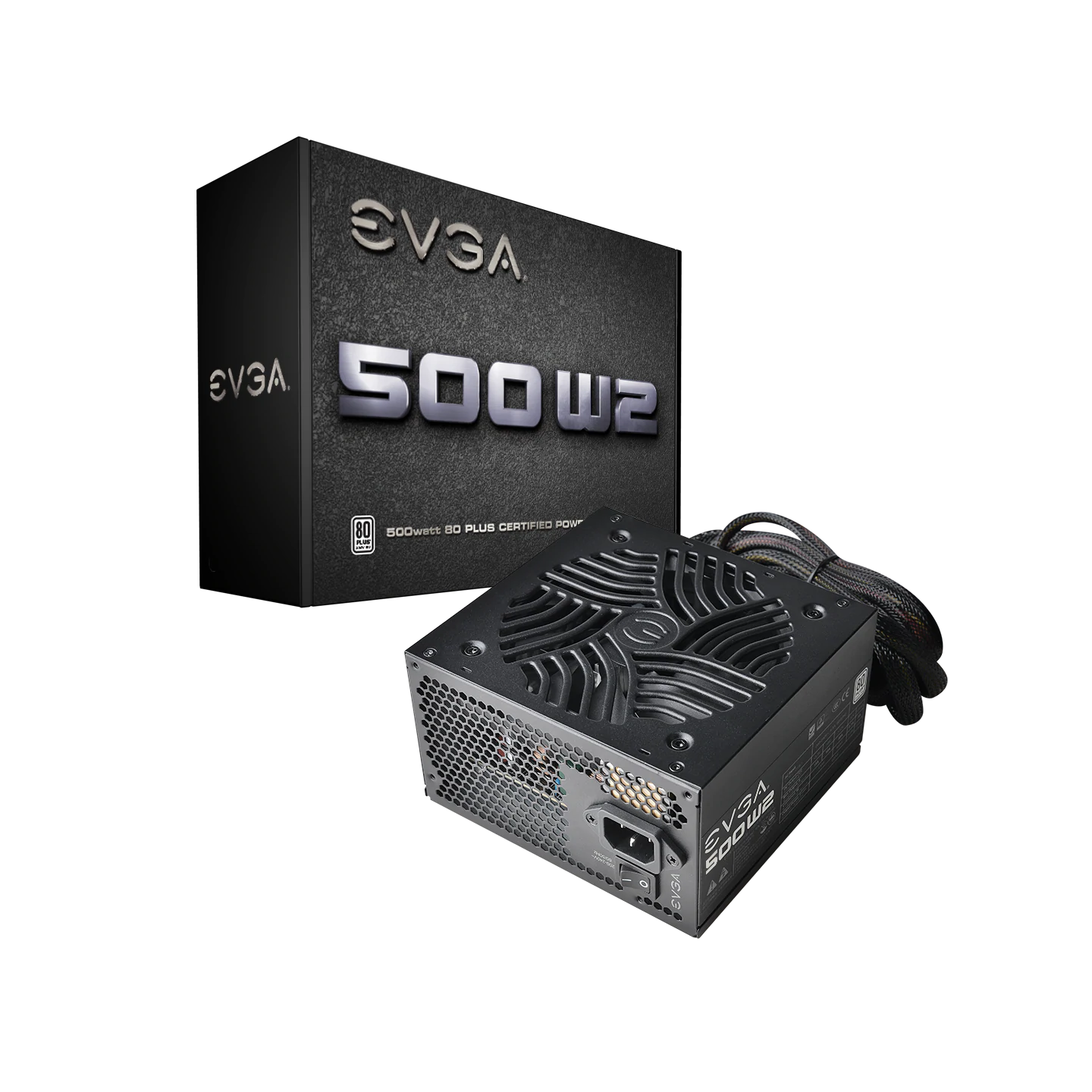 фото Блок питания evga 500 w2 (100-w2-0500-k2)