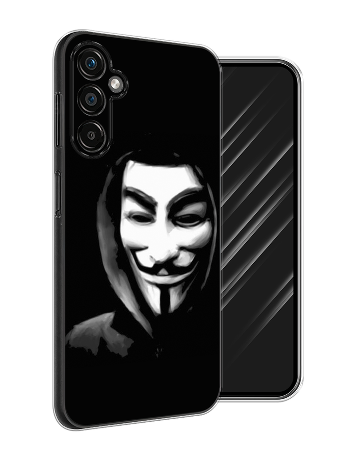 

Чехол Awog на Samsung Galaxy A25 5G "Анонимус", Черный;серый;белый, 2108550-5