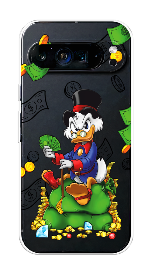 

Чехол на Google Pixel 9 Pro XL "Scrooge Richness", Черный;синий;зеленый, 272150-1