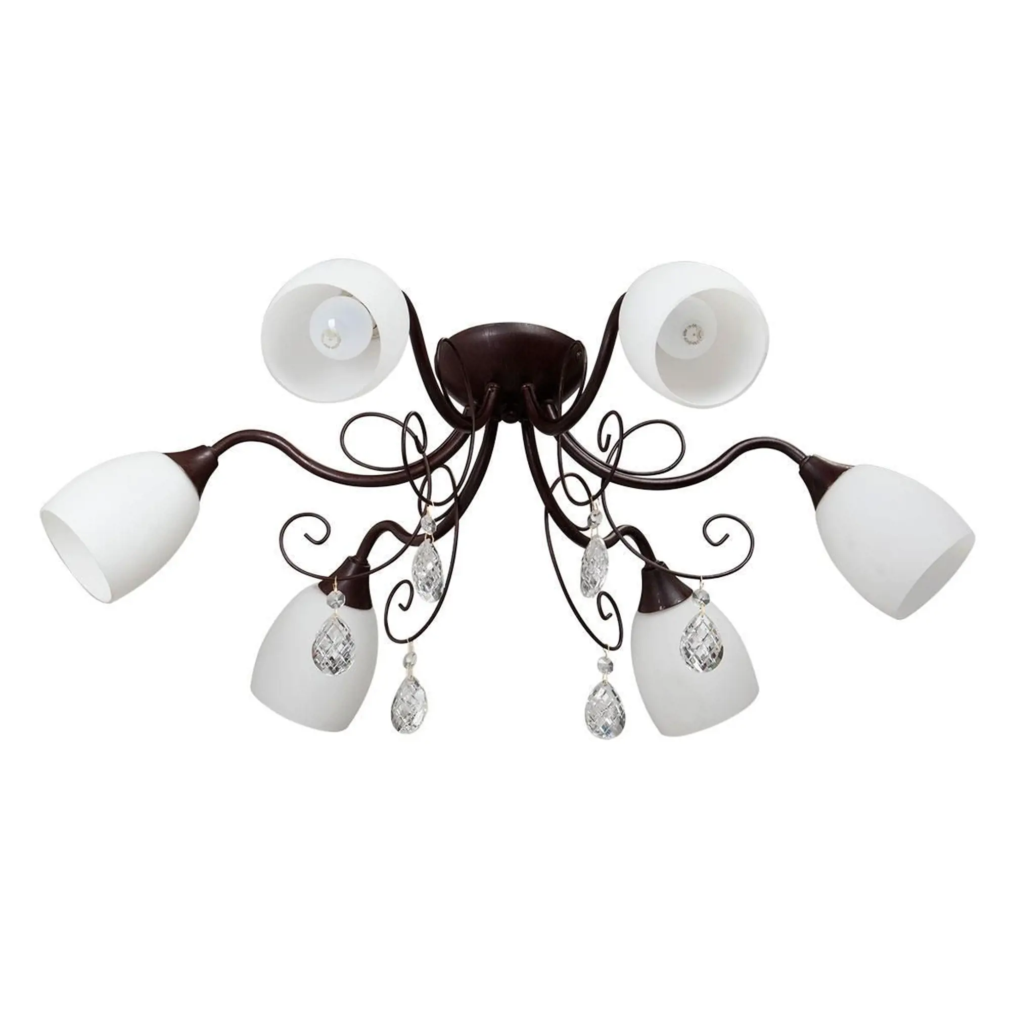 фото Люстра vitaluce v1472/6pl черненое золото eglo