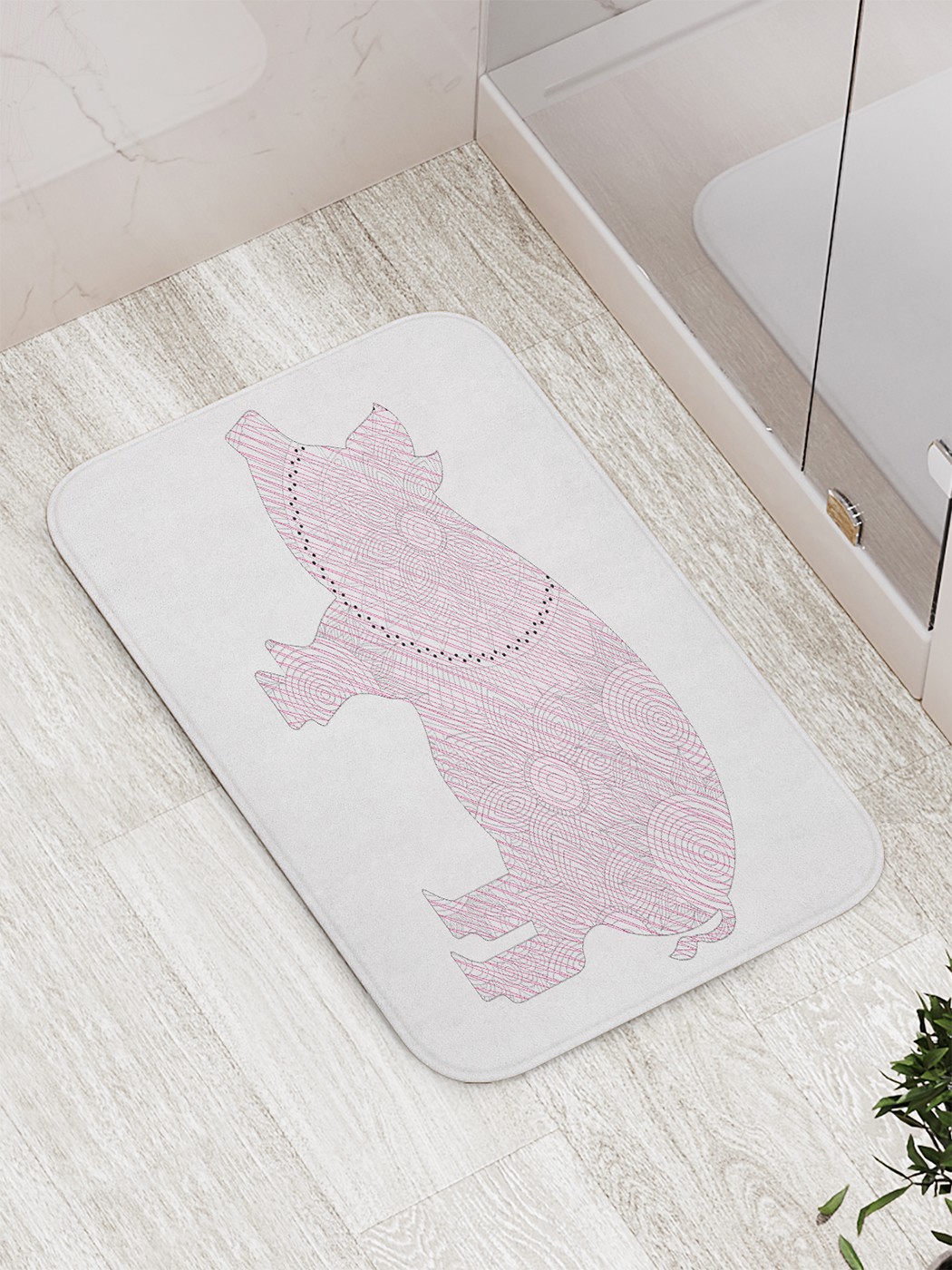 

Коврик противоскользящий для ванной, сауны, бассейна, 77х52 см bath_83016 JoyArty