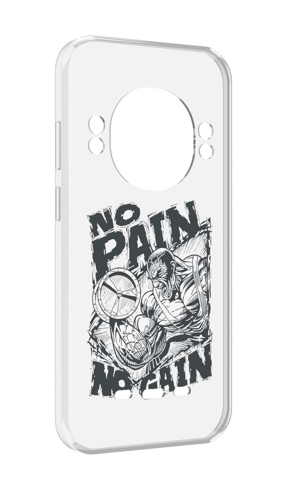 

Чехол MyPads бодибилдинг тяжелая работа для UleFone Power Armor 16 Pro, Прозрачный, Tocco